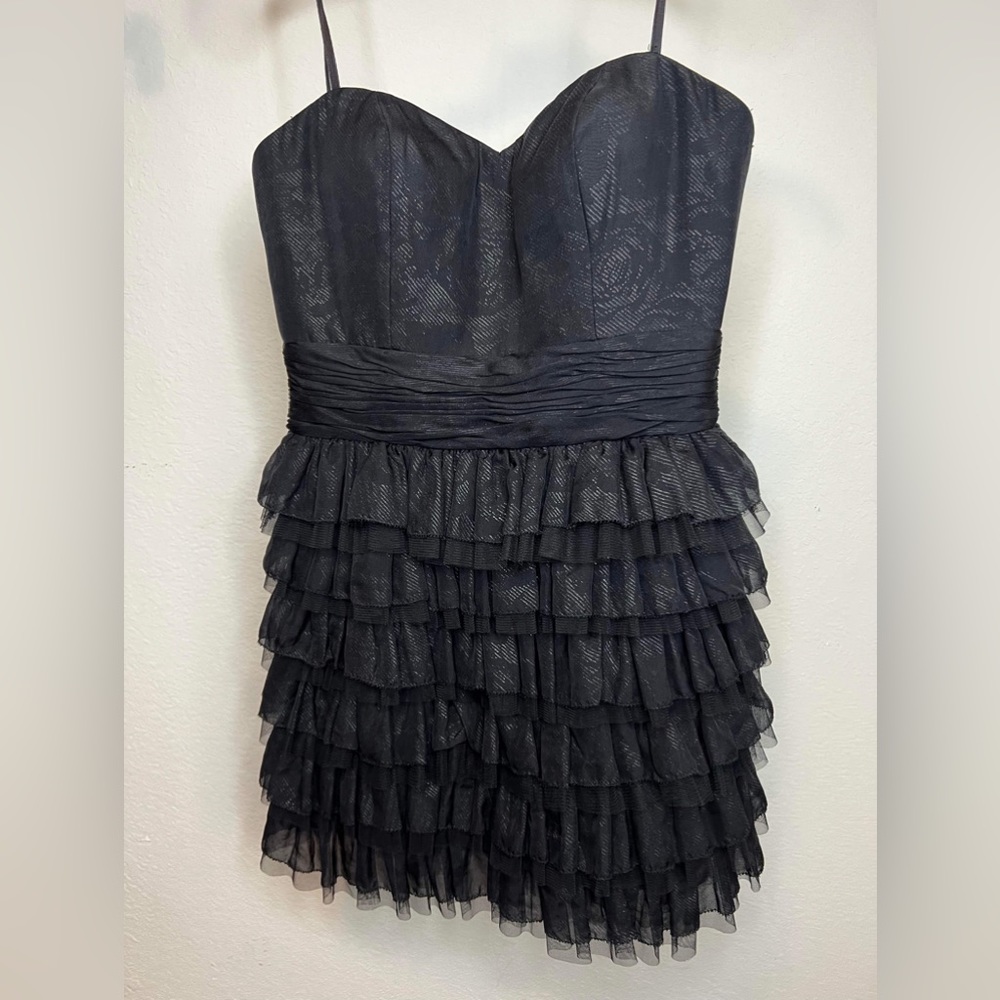 Aidan Mattox vintage Y2K 100% silk dress